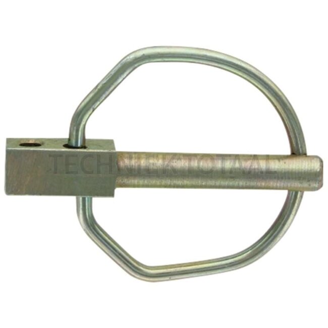 GRANIT Sicherheitsklappstecker  - 20023305, 6FH354102-261 | Ausführung: verzinkt | A: 7,5 mm | C: 42 mm | F: 52 mm