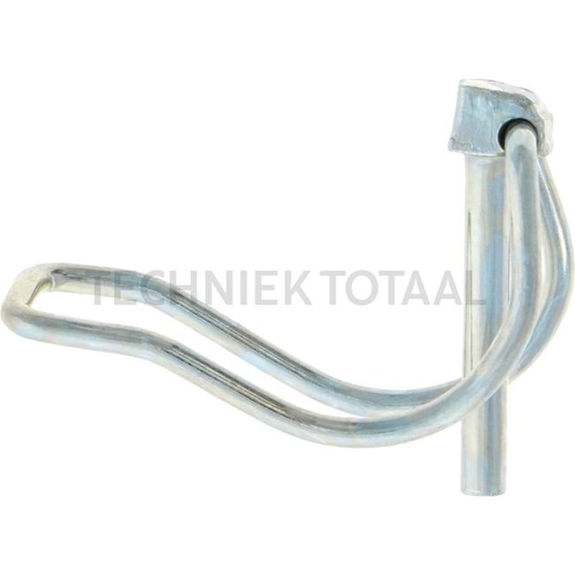 GRANIT Linch pin for tube - 20023315, 23315 | Version: galvanised | A: 4,5 mm | B: 32 mm | C: 28 mm