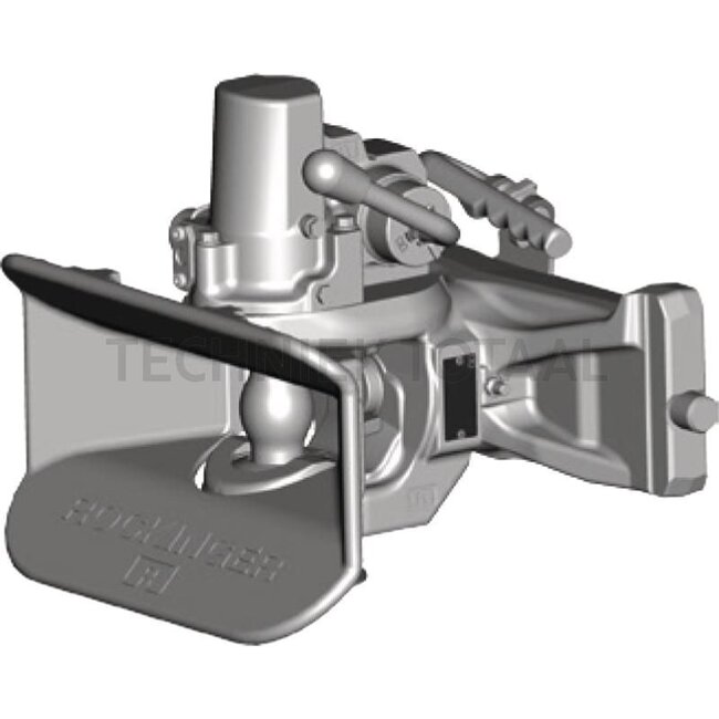 ROCKINGER Anhängekupplung  - 11985301, RO845D3030D | Schienenbreite: 330 mm | Rastbolzen Ø: 25 mm | Führungsbreite: 32 mm | Kuppelbolzen: 48,7 mm | Stützlast: 1000 kg | D-Wert: 120,0 kN | Farbe: Schwarz | Beschreibung: Balliger Kupplungsbolzen, Automatische 50 mm A