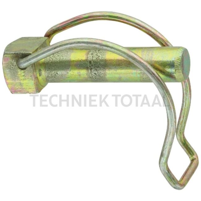 GRANIT Rohrklappstecker - 20023336 | Ausführung: verzinkt | A: 14 mm | B: 55 mm | C: 50 mm