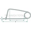 GRANIT Safety pin - 20023420, 200234200 | A: 3 mm | B: 90 mm | C: 70 mm