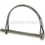 GRANIT Linch pin for tube - 200233383SS | Version: V2A | A: 8 mm | B: 45 mm | C: 38 mm