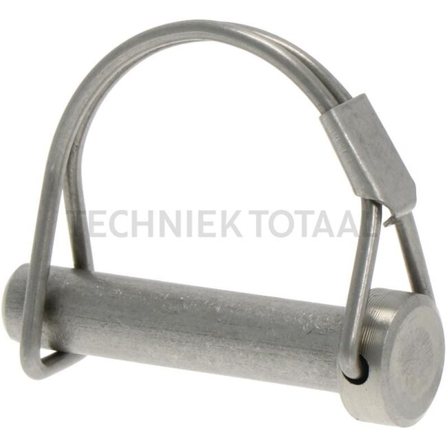 GRANIT Linch pin for tube - 200233387SS | Version: V2A | A: 10 mm | B: 45 mm | C: 38 mm
