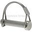 GRANIT Linch pin for tube - 200233387SS | Version: V2A | A: 10 mm | B: 45 mm | C: 38 mm