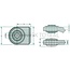 GRANIT Kogelaanlaseind cat. 2 - 20012600, 200126000 | Uitvoering: Topstangen | Categorie: 2 | A: 51 mm | B: 50 mm | D: 25,4 mm | E: 80 mm | L: 70 mm | Menke-Nr.: 22727