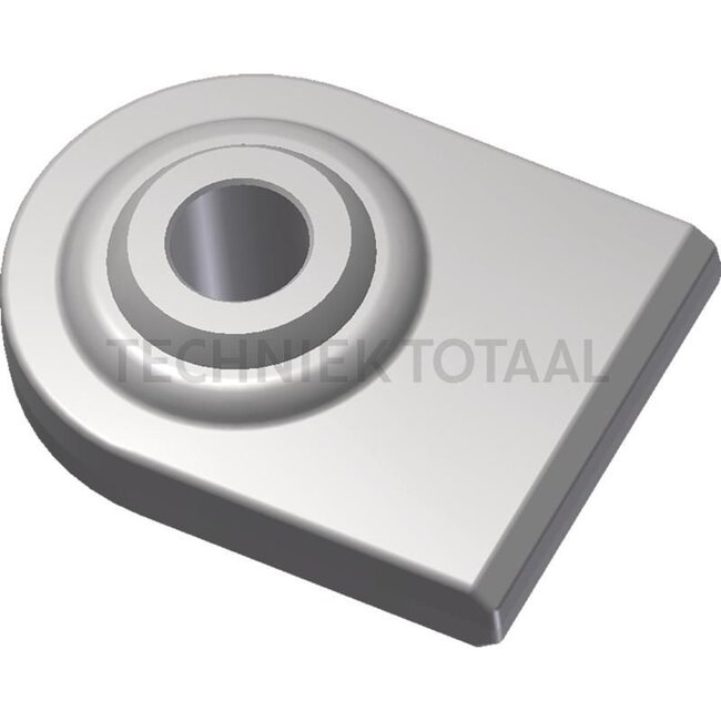 GRANIT Ball joint Cat. 2 - 20012666, 20012666 | Version: Lower link | Category: 2 | A: 45 mm | B: 22 mm | D: 28,4 mm | E: 100 mm | H: 100 mm | L: 83 mm