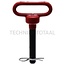 GRANIT Pin Cat. 1 - 20000013 | Version: Without chain | Category: 1 | A: 19 mm | C: 105 mm
