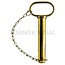 GRANIT Pin Cat. 2 - 20012848 | Version: With chain | Category: 2 | A: 25 mm | B: 12 mm | C: 105 mm | D: 120 mm | E: 32 mm