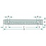 GRANIT Pin Cat. 2 - 200129314 | Version: Drilled on both sides - single, without chain | Category: 2 | A: 25 mm | B: 8 mm | C: 87 mm | D: 105 mm | E: 10 mm