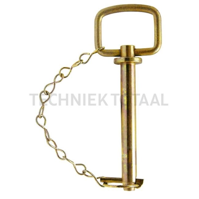 GRANIT Pin Cat. 2 - 20025165 | Version: With chain | Category: 2 | A: 25 mm | B: 10 mm | C: 165 mm | D: 200 mm