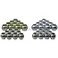 GRANIT Top link ball set Set contains: 10x 20012056 (Cat.1-2), 10x 20012058 (Cat. 2), 10x 20012061 (Cat. 2-3), 10x 20012064 (Cat. 3) - 40 pcs - 200200001