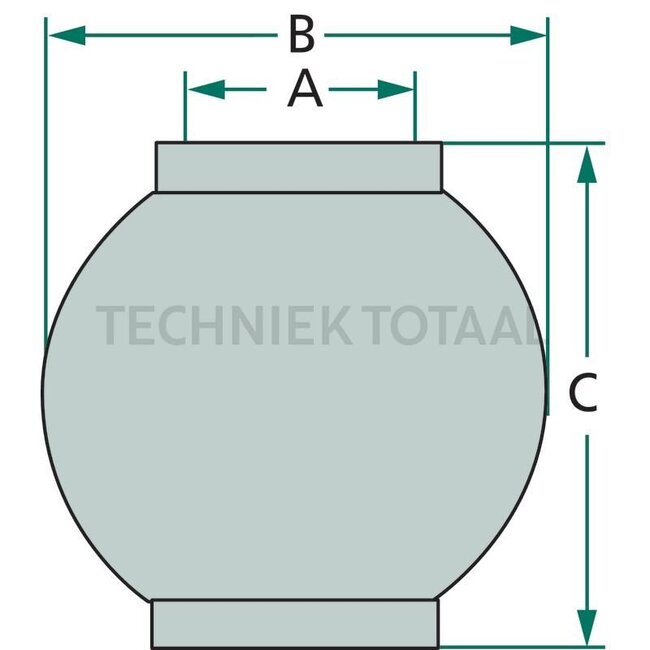 GRANIT Topstangkogelset cat. 2 - 10 stuks