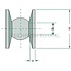 Walterscheid Spacer Cat. 2 - D (mm): 90. d (mm): 28,7. a (mm): 13,5 - 1305753