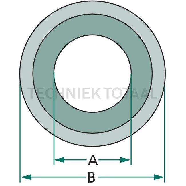 GRANIT Spacer Cat. 3 - 20011144, 8.0603.06.0, 08.0603.06.0, 11144 | A: 37 mm | B: 64 mm | C: 7 mm | Thickness: 7 mm