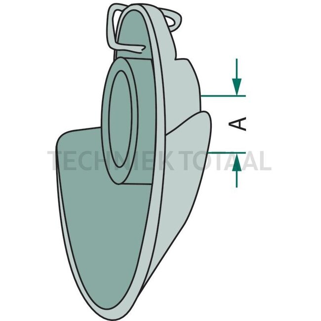 Walterscheid Sphère d'attelage à oreille - 395082646, 82646
