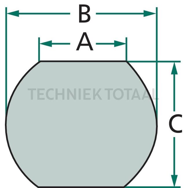 CBM Hefkogel Cat. 1 - 22 x 35 mm