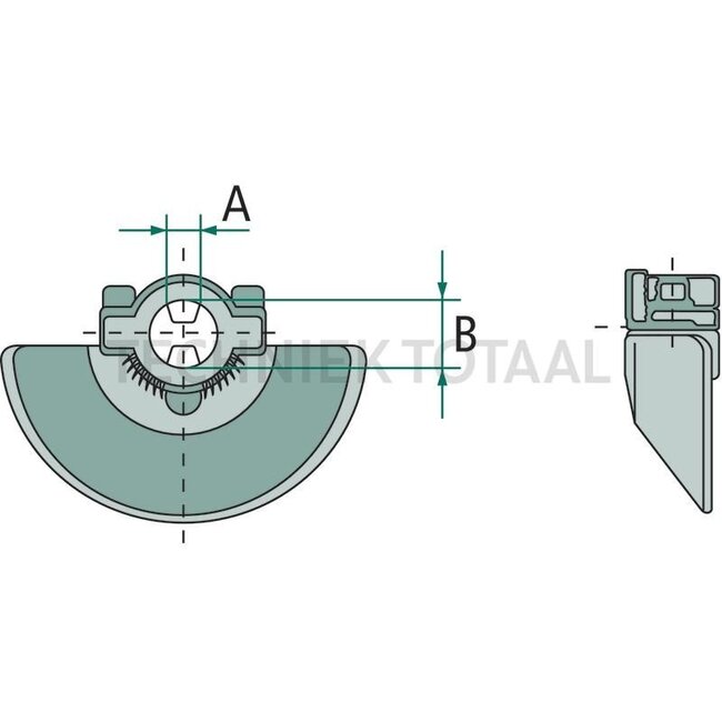 Walterscheid Fangprofil Kat. 4 - 395204371, 204371 | Kategorie: 4 | Ausführung: Standard | A: 17 mm | B: 50,8 mm
