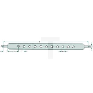 GRANIT Linkage drawbar Cat. 3