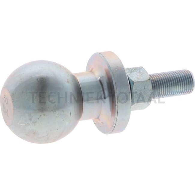 GRANIT Kugelkopfbolzen Keine Straßenzulassung - 20000198, 8V16L0600, 6020000198, 210642 | Gewinde: 5/8" UNF | A: 15,9 mm | B: 50 mm | C: 44 mm | Ausführung: Keine Straßenzulassung<br>Nur für den Hofgebrauch