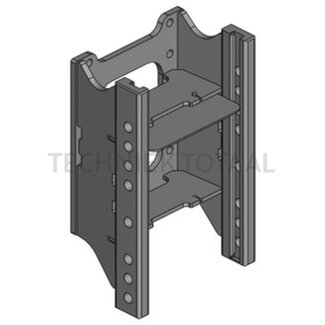 Scharmüller Trekhaakframe 330/25/32, 89,3 kN, 2500 kg Mercedes Benz U 1300-1500