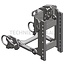 Scharmüller Hitch support U1600/U1400 type 427 - 77700131010 | D-value: 76,4 kN | Detent pin Ø: 25 mm | Guide width: 32 mm | Rail width: 330 mm | Load capacity: 2000 kg | Colour: Black | Hole pattern: 230 x 130 / 160 x 100 mm