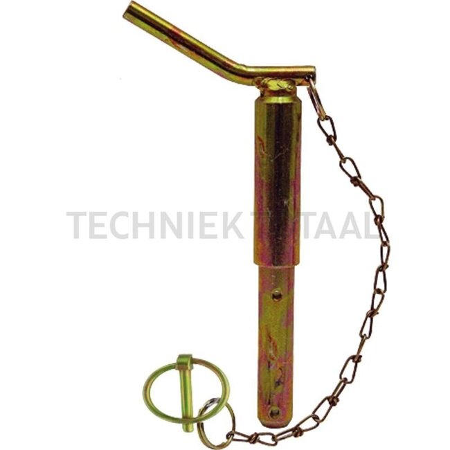 GRANIT Lower link pin Cat. 3 - 20099169 | Version: With chain | Category: 3 | A: 36 mm | C: 130 mm | D: 148 mm | E: 175 mm