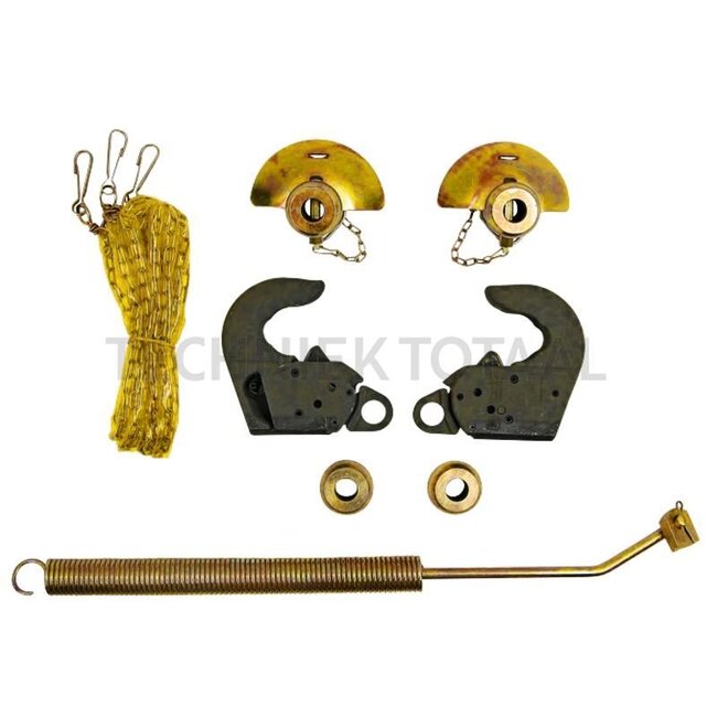 CBM Nachrüstsatz - 712KIT2S, 80122006WITHBALL31.0033.00.0, 080122006WITHBALL31.0033.00.0 | Leistung bis kW: 65 (88) PS | Lieferumfang: bestehend aus:, ● 2 Stück Unterlenker-Schnellkuppler Kat. 2S links und rechts leichte Ausführung, ● 2 Stück Unterlenker-Fang