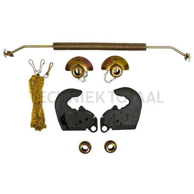 CBM Retrofit kit - 712KIT3, 80123006, 080123006 | Max. power (kW (hp)): 200 (272) | Included in delivery: Consisting of:, ● 2 x lower link quick connector Cat. 3 left and right, ● 2 x lower link guide cone Cat. 3-3, complete with chain and special linch pin,