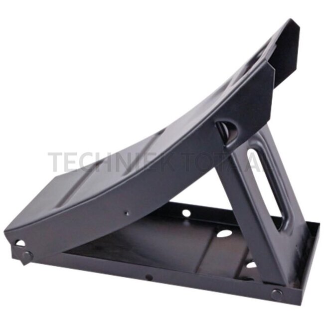 AL-KO Unterlegkeil klappbar, schwarz grundiert, Radlast pro Keil bis 2500 kg - 814209425, 1250015, 17202 | statischer Reifenradius bis max.: 830 mm