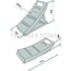 AL-KO Blokkeersteun UK 800, inklapbaar in de primer, wiellast per blokkeersteun: tot 2.500 kg, wielradius: tot 830 mm - 814209425, 1250015, 17202