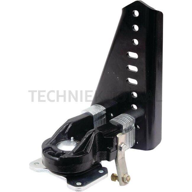 GRANIT Mudguard bracket left complete, sprung front axle - 65402313, 82027912, 660037.00/D