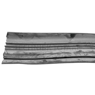 GRANIT Mudguard extension - Price per metre. A (mm): 154. B (mm): 57. C (mm): 4,5. D (mm): 30