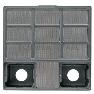Kühlergrill unten 490 x 479 x 85 mm Case IH 644-1056 XL