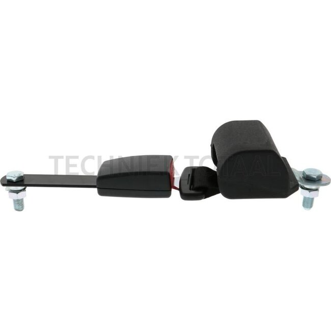 GRANIT Heupgordel automatisch oprolbaar - 240ACC025T, 1598504, SB020, 1274331019, A000037717, 580062078 | Bestaat uit: • 1x gordelroller automatisch, (afmetingen: 1.000 x 45 mm), • 1x gordelsluiting (lengte: 165 mm), • 2x schroef 7/16 UNF draad, • 2x moeren, • 2