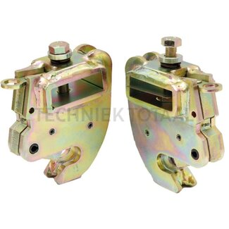 GRANIT Jeu de crochets de bras de relevage - 2 pièces