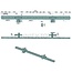 GRANIT Linkage drawbar Not rotatable - 200DB066 | Category: 1-2 | A: 1620 mm | Width: 80 mm | Height: 30 mm | E: 35 mm | F: 80mm, 85mm, 125mm mm | G: 22mm, 28mm mm | H: 5 x 26mm, 8 x 33mm mm | No. of holes: 13 | Menke no.: 188103