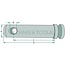 GRANIT Werktuigpen Cat. 3 - 20099168 | Uitvoering: universeel, zonder ketting | Categorie: 3 | A: 36 mm | B: 12 mm | C: 125 mm | D: 160 mm
