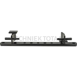 GRANIT Ackerschiene nicht verdrehbar Kat. 1 - 2, 900 x 80 x 30 mm, 7 Löcher