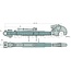 CBM Mechanischer Oberlenker Kat. 3 - 12342514, 84516626, 2.1193.00.4, 02.1193.00.4 | I: M36 x 3 mm | A cat.: 28 | B cat.: 3 / 60 | C: 410 mm | D: 647 - 913 mm | K: 65 mm | H: 65 mm | Type: Tail hook/clevis joint | Top link type: mechanical