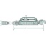 CBM Hydraulischer Oberlenker Kat.3 - 12260806, 2.1251.00.4, 02.1251.00.4 | A cat.: 11749 | B cat.: 11749 | F: 570 / 745 mm | Zuigerstang-Ø D: 36 mm