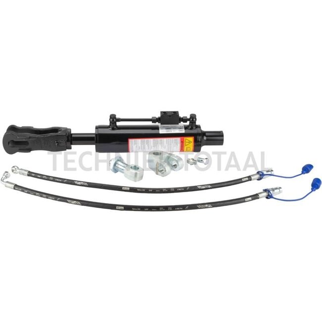 GRANIT Hydraulische Hubstrebe Sperrblock mit 3/8" Gewinde - 71802108 | Bauart: Gabelgelenk / Gabelgelenk | A: 28 mm | B: 28 mm | S1: 37,5 mm | L: 890 mm | C: 45 mm | D: 90 mm | Hub: 248 mm | passend für: Case IH | Länge: 890 mm