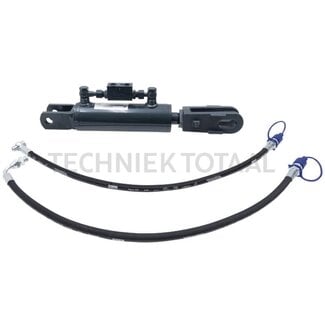 Hydraulische Hubstrebe Gabelkopf/Gabelkopf, 490 mm, Hub 138 mm