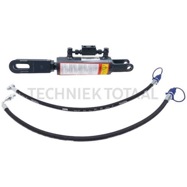 GRANIT Hydraulische Hubstrebe Sperrblock mit 3/8" Gewinde - 7181717605 | Bauart: Gabelgelenk / Gabelgelenk | A: 26 mm | S: 37 mm | B: 22 mm | S1: 32,5 mm | L: 540 mm | C: 40 mm | D: 80 mm | Hub: 133 mm | passend für: Case IH, New Holland | Länge: 540 mm