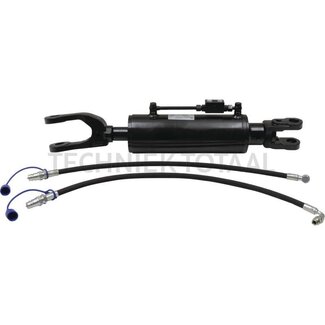 GRANIT Hydraulic lifting strut clevis/clevis, 830 mm, stroke 195 mm