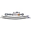 Hydraulische hefstang gaffelkop/kogelgewricht, 660 - 890 mm