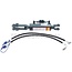 GRANIT Hydraulic lifting strut clevis/clevis, 620 mm, stroke 170 mm