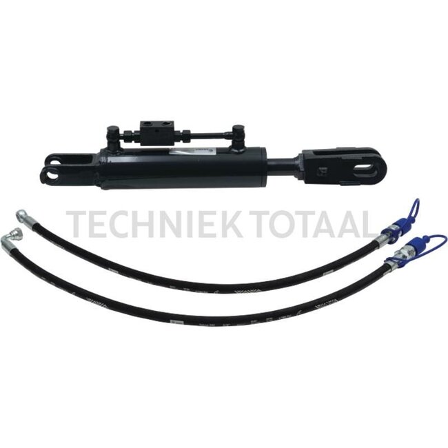 GRANIT Hydraulic lifting strut Check valve with 3/8" thread - 7181717593 | Type: Clevis joint/clevis joint | A: 22 x 44 mm | S: 37 mm | B: 22 mm | S1: 27,5 mm | L: 570 mm | C: 35 mm | D: 70 mm | Stroke: 188 mm | suitable for: Case IH, New Holland | Length: 570 m