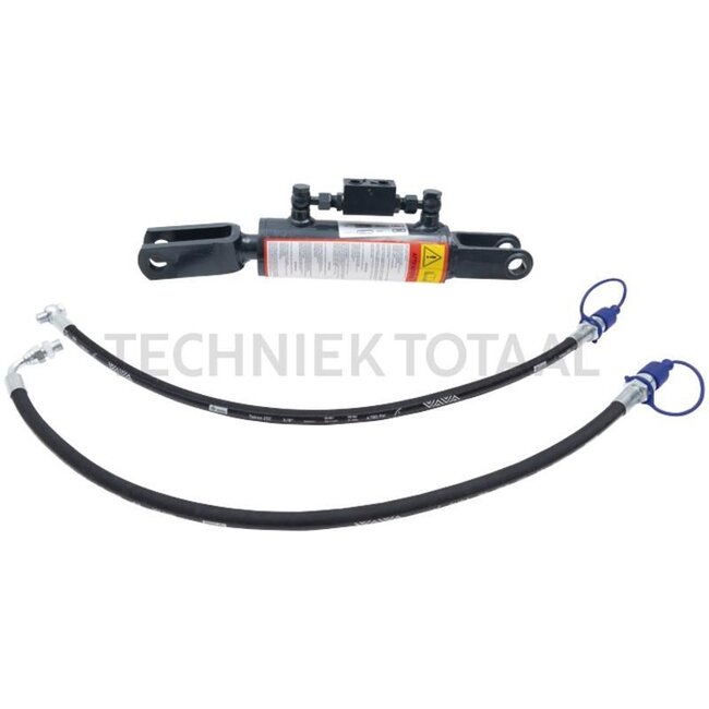 GRANIT Hydraulic lifting strut Check valve with 3/8" thread - 7181717595 | Type: Clevis joint/clevis joint | A: 22 mm | S: 37 mm | B: 22 mm | S1: 28 mm | L: 480 mm | C: 35 mm | D: 70 mm | Stroke: 128 mm | suitable for: New Holland | Length: 480 mm