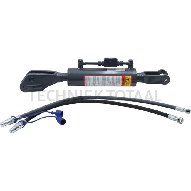 GRANIT Hydraulic lifting strut - 71833002 | Type: Clevis joint/clevis joint | A: 24,5 mm | S: 45 mm | B: 24,5 mm | L: 657 mm | C: 40 mm | D: 92 mm | Stroke: 210 mm | suitable for: Claas