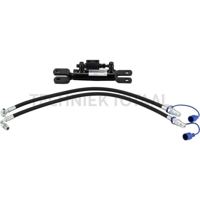 GRANIT Hydraulische hefstang - 7181717610 | Bouwwijze: Gabelgelenk / Gabelgelenk | A: 24 x 19 mm | B: 42 x 12 mm | L: 400 mm | C: 35 mm | D: 63 mm | Slag: 156 mm | Passend voor: New Holland | Lengte: 400 mm